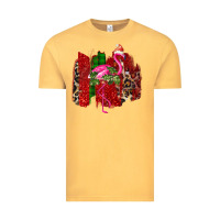 Vintage Mustard Christmas Flamingo Vintage Tee - Bettercallsaul