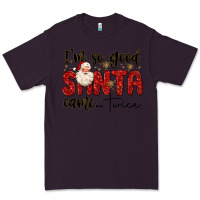 Plum i m so good santa came twice Premium Tee - MaliasSmallBusiness