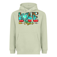 Matcha Love Mom Heavyweight Hoodie - CowhideDigitalArt