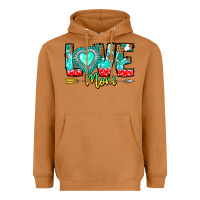 Meerkat Love Mom Heavyweight Hoodie - CowhideDigitalArt