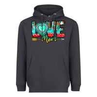 Smoke Love Mom Heavyweight Hoodie - CowhideDigitalArt