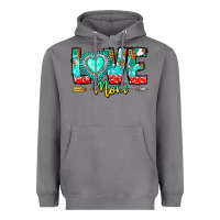 Storm Love Mom Heavyweight Hoodie - CowhideDigitalArt