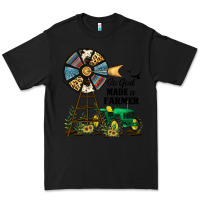 Black So God Made a Farmer Premium Tee - JahusDesignShop