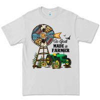Dove Grey So God Made a Farmer Premium Tee - JahusDesignShop