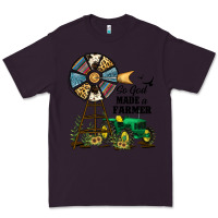 Plum So God Made a Farmer Premium Tee - JahusDesignShop