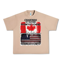 Burro American By Birth Canadian By Blood Patriot By Choice Urban Heavy Tee - Bettercallsaul
