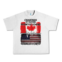 Lunar Rock American By Birth Canadian By Blood Patriot By Choice Urban Heavy Tee - Bettercallsaul