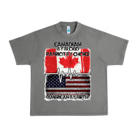 Tornado American By Birth Canadian By Blood Patriot By Choice Urban Heavy Tee - Bettercallsaul