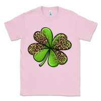 Bubblegum Pink leopard shamrock Classic Tee - Jasminsmagicworld