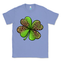 Colony Blue leopard shamrock Classic Tee - Jasminsmagicworld