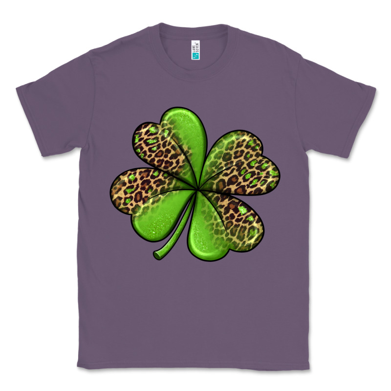 Leopard Shamrock Classic Tee by Jasminsmagicworld | Teevron
