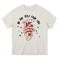 Cream in my self love era Heavy Core Tee - MaliasSmallBusiness