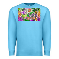 Ocean Blue I am witch Coffee Kids Cup Premium Sweatshirt - CowhideDigitalArt