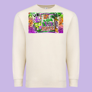 I Am Witch Coffee Kids Cup Premium Sweatshirt Designed By Cowhidedigitalart
