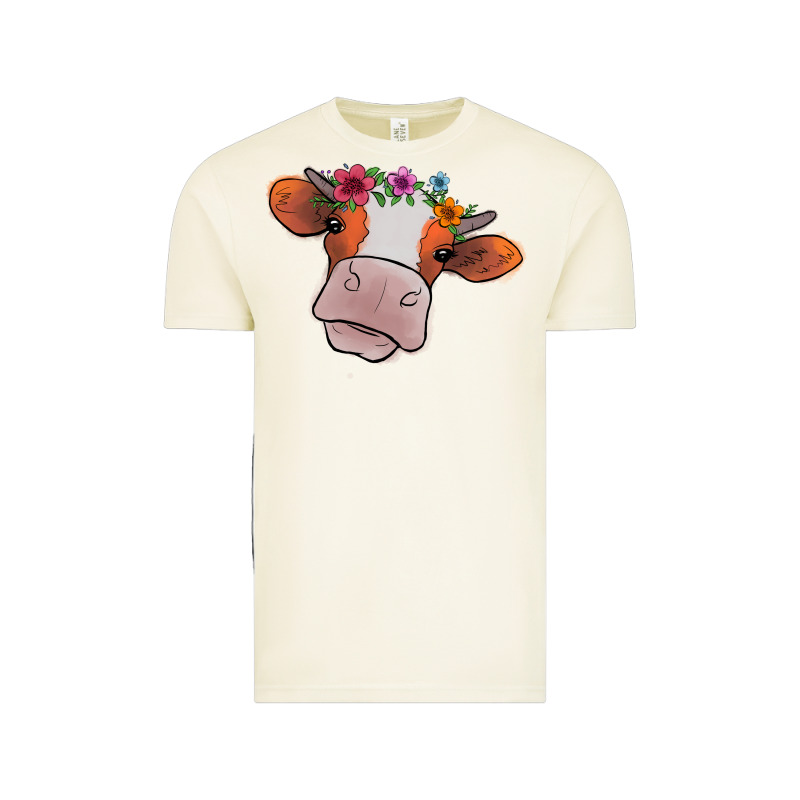 Cow With Flowers Vintage Tee by Bettercallsaul | Teevron