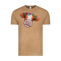 Vintage Camel Cow With Flowers Vintage Tee - Bettercallsaul
