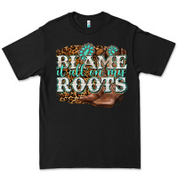 Black blame it all on my roots Premium Tee - NancyCooperArtShop