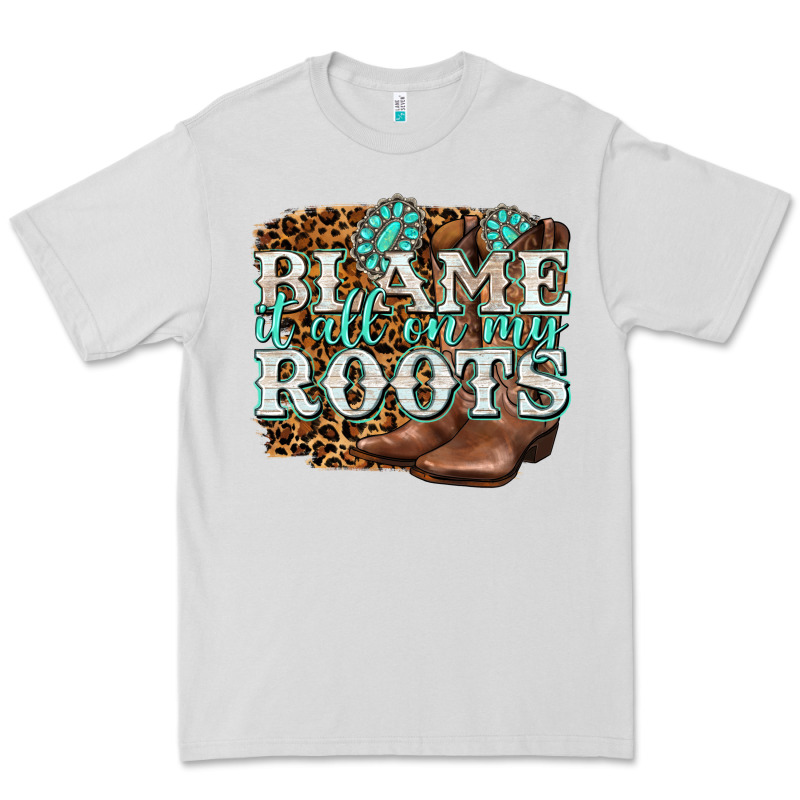 Blame It All On My Roots Premium Tee by NancyCooperArtShop | Teevron