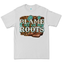 Dove Grey blame it all on my roots Premium Tee - NancyCooperArtShop
