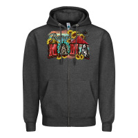 Charcoal Heather Ranch mama Motthaer's Day Zipper Hoodie - FaDigitalArtStudio
