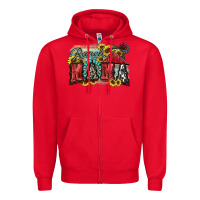 Red Ranch mama Motthaer's Day Zipper Hoodie - FaDigitalArtStudio
