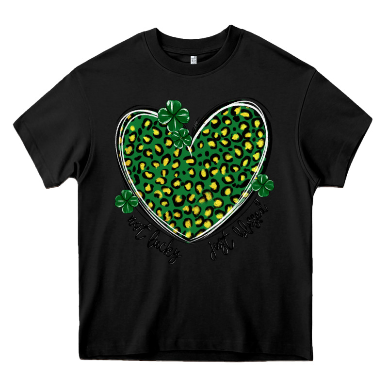 Not Lucky Just Blessed Heavy Core Tee by MaliasSmallBusiness | Teevron