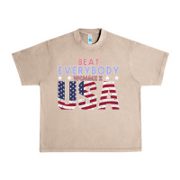 French Oak Usa Beat Everybody Urban Heavy Tee - Bettercallsaul