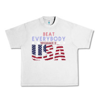 Lunar Rock Usa Beat Everybody Urban Heavy Tee - Bettercallsaul