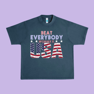 Usa Beat Everybody Urban Heavy Tee Designed By Bettercallsaul