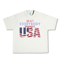 Pistachio Usa Beat Everybody Urban Heavy Tee - Bettercallsaul
