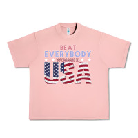 Salmon Usa Beat Everybody Urban Heavy Tee - Bettercallsaul