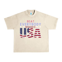 Sandshell Usa Beat Everybody Urban Heavy Tee - Bettercallsaul