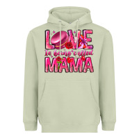 Matcha Love is Being Called Mama Heavyweight Hoodie - CowhideDigitalArt