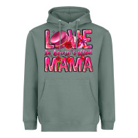 Sage Love is Being Called Mama Heavyweight Hoodie - CowhideDigitalArt