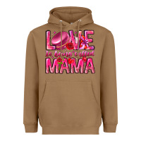 Toasted Coconut Love is Being Called Mama Heavyweight Hoodie - CowhideDigitalArt
