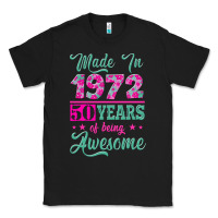 Black made in 1972, 50 years of being awesome Classic Tee - Jasminsmagicworld