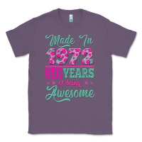 Lavender made in 1972, 50 years of being awesome Classic Tee - Jasminsmagicworld