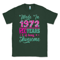 Sports Green made in 1972, 50 years of being awesome Classic Tee - Jasminsmagicworld