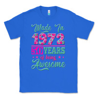 True Royal made in 1972, 50 years of being awesome Classic Tee - Jasminsmagicworld