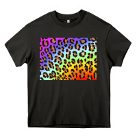 Asphalt leopard background rainbow 3200x2400 Heavy Core Tee - AdoDesignShop