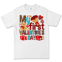 White my first valentines day Premium Tee - NancyCooperArtShop