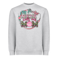 Heather Grey my favorite nurse calls me mom Heavyweight Sweatshirt - CowGirlArtShop