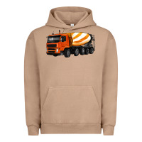Pigment Burro cement truck Urban Hoodie - Artiststas