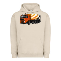 Pigment French Oak cement truck Urban Hoodie - Artiststas