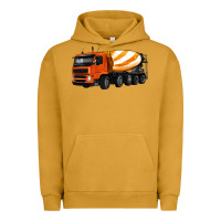 Pigment Peanut Butter cement truck Urban Hoodie - Artiststas
