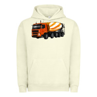 Pigment Pistachio cement truck Urban Hoodie - Artiststas