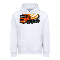 White cement truck Urban Hoodie - Artiststas