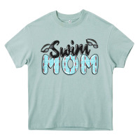Arona swim mom Heavy Core Tee - MaliasSmallBusiness