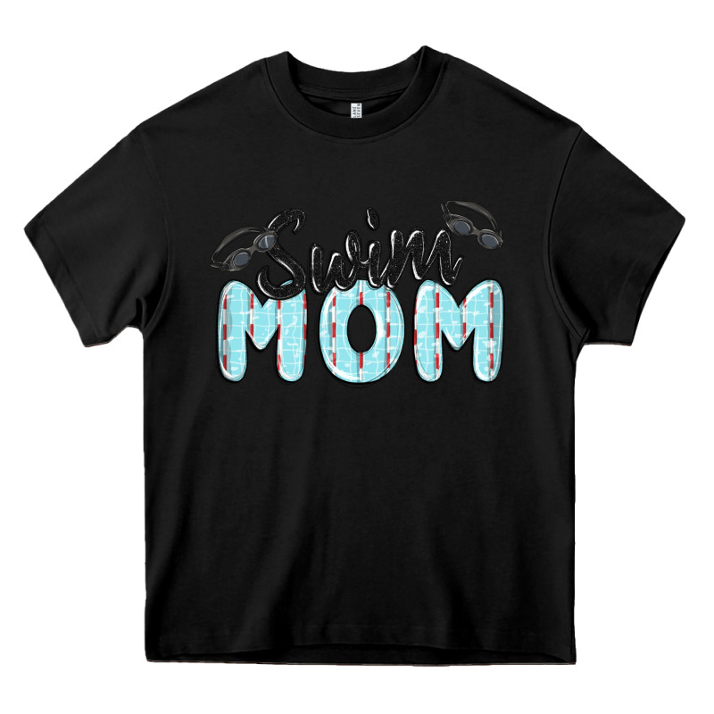 Swim Mom Heavy Core Tee by MaliasSmallBusiness | Teevron