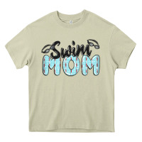 Mossy swim mom Heavy Core Tee - MaliasSmallBusiness